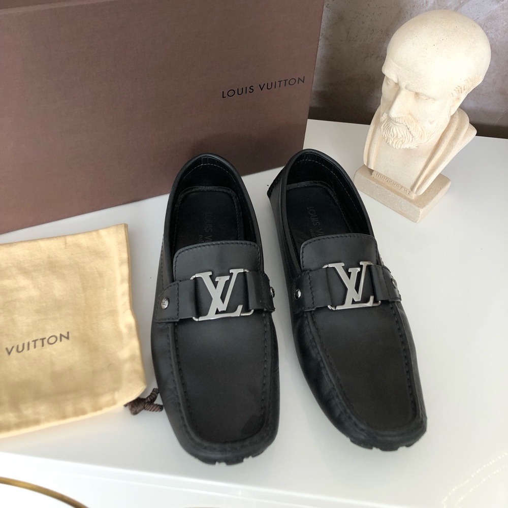 Louis Vuitton Calfskin Monte Carlo Moccasin Loafers